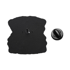 Lascia che il Karma lo maneggi spille smaltate simpatiche meditazione di rana se sono lunatico dammi spille vestiti distintivo risvolto regalo di gioielli divertenti - Product Image 5