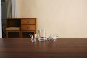 Carafe en verre cristallin pour saké japonais avec réservoir de glace, distributeur de vin chaud et pot à vin froid - Product Image 5