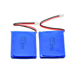 แบตเตอรี่ลิเธียม1.11wh ลิเธียมแบบชาร์จไฟได้452530 3.7โวลต์300มิลลิแอมป์ต่อชั่วโมง - Product Image 5