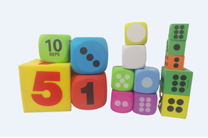 8 Cm Mềm <span class=keywords><strong>Foam</strong></span> Dice Tùy Chỉnh Khổng Lồ Tập Thể Dục EVA <span class=keywords><strong>Foam</strong></span> Dice Cho Craft Trẻ Em - Product Image 6