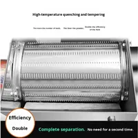 Vente chaude Machine à broyer le manioc à usage domestique 220V avec moteur et engrenage Essentiel pour la ligne de production de farine