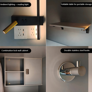 Nuovo Design Letto a Capsula Insonorizzato con <span class=keywords><strong>Tv</strong></span> e Ventilazione Pod per Dormire per <span class=keywords><strong>Capsule</strong></span> <span class=keywords><strong>Hotel</strong></span> Capsula Modulare per Ostello Pod Nero per Dormire - Product Image 3