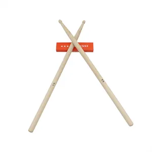 Baquetas de <span class=keywords><strong>madera</strong></span> de arce 5A 5B 7A, accesorios musicales profesionales, al por mayor, OEM, baquetas personalizadas - Product Image 3