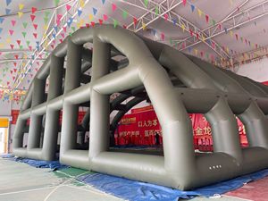 PVC hangar bạt bãi đậu xe Lều tự động Inflatable bãi đậu xe nhà để xe không khí cột Tự động co - Product Image 3