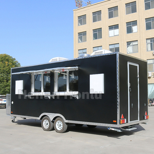 Luxury Fully Kitchen Equipped Mobile Food Truck Commercial Concession Trailer With Bathroom WH-S570 Food Trailer WH-S570 - Product Image 5