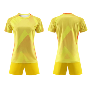 Jersey Tim Sepak Bola Unisex Lengan Pendek, Bernapas, Cepat Kering, Anti-Bakteri, Tahan Air, Warna Gradasi 300g, Desain Khusus - Product Image 5