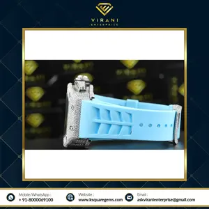 Vv สแตนเลสพร้อมนาฬิกาเพชรสไตล์ฮิปฮอปที่ผ่านการรับรอง Gra สําหรับผู้ส่งออกและผู้จัดจําหน่ายทั่วโลก - Product Image 5