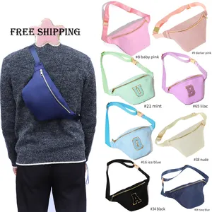 Bum Keymay Free Shipping Stock 8 Colors Waterproof Nylon Running Belt Waist Pack Bum Bag Fanny Pack Crossbody