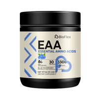 Usine de marque privée végétarienne 6000mg EAA poudre d'acides aminés essentiels 30 portions pour la croissance et l'hydratation musculaires