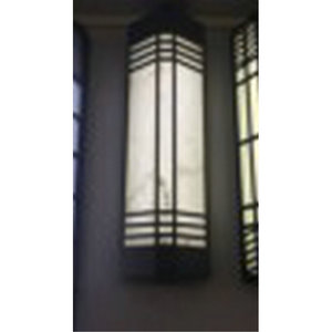 Lampe murale extérieure en acier inoxydable, éclairage de jardin LED étanche, forme de bande longue, montage mural, 110-240V - Product Image 1