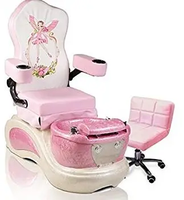 Vente en gros de chaise de spa pour les pieds pour enfants avec LED salon de pédicure chaise manucure spa fée à vendre