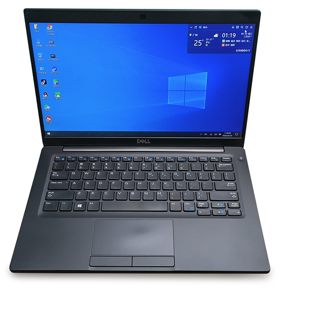 Used Latitude-7390 95% New Refurbished Business Laptop Intel Core I7-8th 8GB Ram 256GB SSD 512GB 1TB 13.3 Inch Second Hand