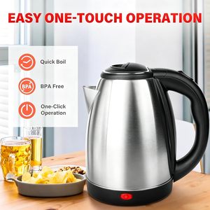 Home Use Energy Saving Quiet Stainless Steel Fast Boil Water <b>Thermo</b> Pot <b>Tea</b> Maker Electric Kettle - Product Image 2