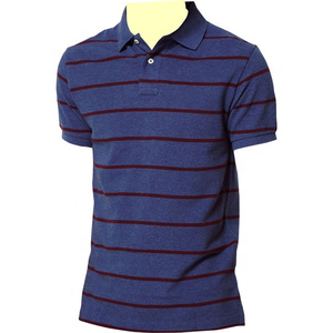 Polos en polyester pour hommes avec impression de logo personnalisé et design unique, combinaison bicolore, t-shirt avec col polo - Product Image 2