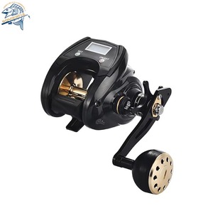 <span class=keywords><strong>Moulinet</strong></span> de pêche en fibre de carbone ultra-léger Baitcasting grande capacité affichage numérique corps large pour la coulée en eau salée en métal - Product Image 6