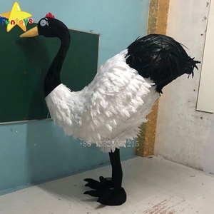 Funtoys personalizzato divertente struzzo animale cartone animato mascotte Costume Cosplay tuta <span class=keywords><strong>per</strong></span> adulto - Product Image 5