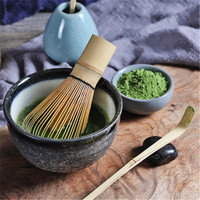 Nouvel ensemble fouet à matcha et tasse en bambou personnalisé Newell, Chasen en bambou de Chine, très vendu et en stock, pour matcha, café et latte