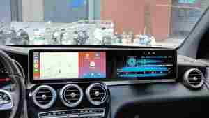 Reproductor de Radio para Automóvil con Pantalla Dual de 21'' para Mercedes-Benz GLC C W205 5.0 5.1 5.5 6.0, Carplay, GPS, Unidad Principal de Entretenimiento con Pantalla Dual - Product Image 5