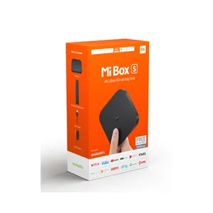 Xiaomi Mi TV Box S 4K HDRグローバルバージョンAndroid8.1 Bluetooth 4.0 WIFI GoogleアシスタントNetflix 2GB8GBメディアプレーヤー