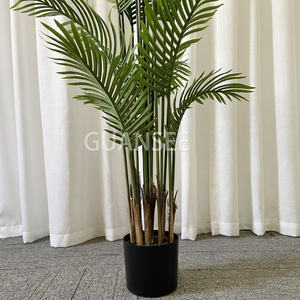 Palmier artificiel en plastique, 1 pièce, lulessen, <span class=keywords><strong>Areca</strong></span> Palm, pligens, plante - Product Image 3