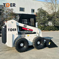 Chargeuse sur pneus TDER avec moteur Xinchai, capacité de charge de 830 kg