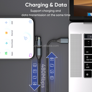 240W Type C Mini <strong>Adapter</strong> | 48V/5A Fast Charging &amp; Data Transfer <strong>USBC</strong> PD240W Connector <strong>Adapter</strong> - Product Image 4
