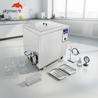 Nettoyeur à ultrasons industriel Skymen JP-180ST 53L 900W, machine de nettoyage à ultrasons DPF pour bloc moteur, moule, quincaillerie, roulement