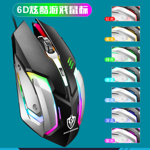 EWEADN S150 Gaming <b>Mouse</b> 12 Buttons RGB Backlit Wired Optical Right Hand Ergonomic - Product Image 4