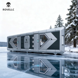 <span class=keywords><strong>Casa</strong></span> Cápsula Espacial Prefabricada de Acero de Alta Calidad, Ecológica, para Exteriores, de 2 Dormitorios, con Energía Solar, con Garantía, 40HQ - Product Image 1