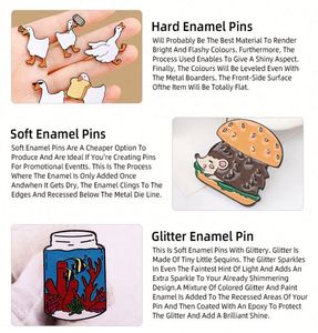 Épinglette personnalisée en métal complexe, style japonais, motif dessin animé mignon, émail dur, pour chapeau, impression UV, type bronze et laiton - Product Image 4