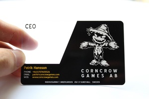 Tarjeta de Visita de PVC de Alta Calidad, Diseño VIP Transparente con Impresión Offset, 85.5x54mm, Acabado Brillante - Product Image 6