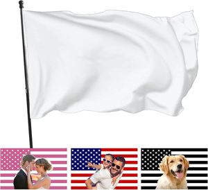 Bandera de poliéster para exteriores de una sola cara con impresión por sublimación, tamaño personalizado, logotipo a color, de secado rápido, duradera, para colgar, para todos los países - Product Image 2