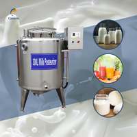 Machine de Pasteurisation Lait et Jus de Fruit 100L Petit Pasteurisateur
