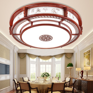 Large Size Solid Wood Chinese Style Lamp New Ceiling <b>Light</b> for Living <b>Dining</b> and Bedroom IP65 AC Power Source - Product Image 3