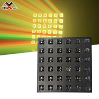 Panel cuadrado 36*15W RGBW DMX Bar Fondo 36 Led Matrix Light para iluminación de escenario