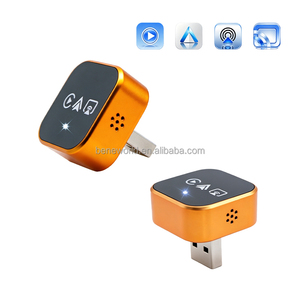 กล่องเชื่อมต่อไร้สาย Carplay ระดับพรีเมียมจากโรงงาน OEM แบบ 4-in-1 ระบบ Linux รองรับ WiFi 2.4G/5G Android Auto <span class=keywords><strong>Airplay</strong></span> Miracast Mirroring Bluetooth 5.4 - Product Image 4