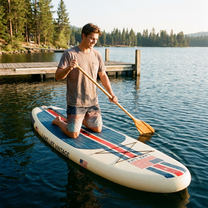<span class=keywords><strong>Tabla</strong></span> de <span class=keywords><strong>Paddle</strong></span> Surf Inflable OEM de 10 pies con Kit Completo de Accesorios, Bomba, Remo, Mochila, Portátil, para Adultos, Deportes Acuáticos - Product Image 1