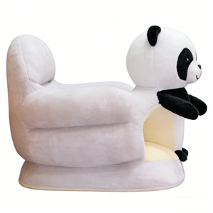 Siège d'apprentissage pour bébé en peluche personnalisé en forme de patte de panda, canapé d'apprentissage anti-basculement pour nourrissons - Product Image 2