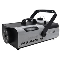Machine à brouillard à température constante 1500W, machine à fumée compacte pour bar, pulvérisateur de brume LED coloré haute puissance pour scène, télécommande/double commande
