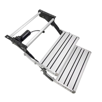 Équipements de voyage de luxe Caravan Entry Double Layers Electric Rv Trailer Step avec certification CE