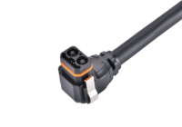 Câble de charge haute performance 2+1+10-120A pour moto électrique, résistant, avec connecteur en cuivre et prise de charge