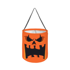 Bolsas de Halloween con Forma de Cubo y Luces LED para Niños, Disponibles al por Mayor, Decoración de Halloween, Regalos Navideños - Product Image 4