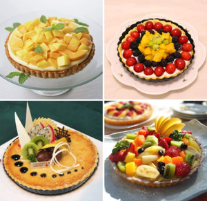Poêle à tarte Quiche 4 pouces 9 pouces Non adhésives, qualité alimentaire, à fond ample amovible, pour tarte à fleurs - Product Image 6