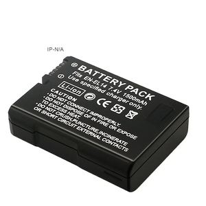 Batterie d'appareil photo rechargeable EN-EL14a 1500mAh pour Nikon D3100 D3300 D5300, produits numériques, certifiée CE/FCC, garantie de 12 mois - Product Image 1