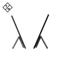 OP185TT Écran plat multi tactile 18 pouces 18.5 pouces Moniteur portable Affichage de jeu Écran d'extension pour ordinateur portable