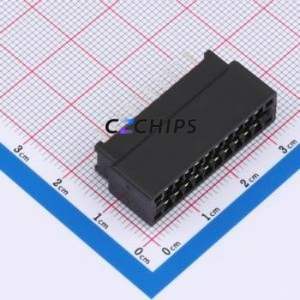 X2549WV-2x10-PTV01 Gold Finger Connector Through hole Component (THT),P=2.54mm Connector - Product Image 1