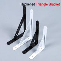 Supports muraux triangulaires flottants robustes et dissimulés TEBAK, personnalisables OEM/ODM, largement utilisés pour étagères, avec vis