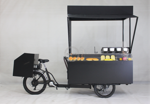 OEM Tricycle mobile à 3 roues <span class=keywords><strong>pour</strong></span> la vente de hot-dogs, de pain, de café, de nourriture, avec assistance au pédalage, vélo <span class=keywords><strong>cargo</strong></span> électrique - Product Image 6