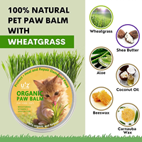 Baume hydratant et cicatrisant pour pattes de chiens, à base de silicone naturel et écologique, pour le soin des pattes et du nez des animaux de compagnie