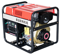Générateur diesel onduleur à châssis ouvert 2,8 kW à enroulement en cuivre, télécommande, 230 V 50 Hz, démarrage électrique 12 V CC par lanceur manuel, protection contre les surcharges et la faible pression d'huile